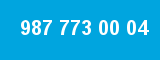987 773 00 04
